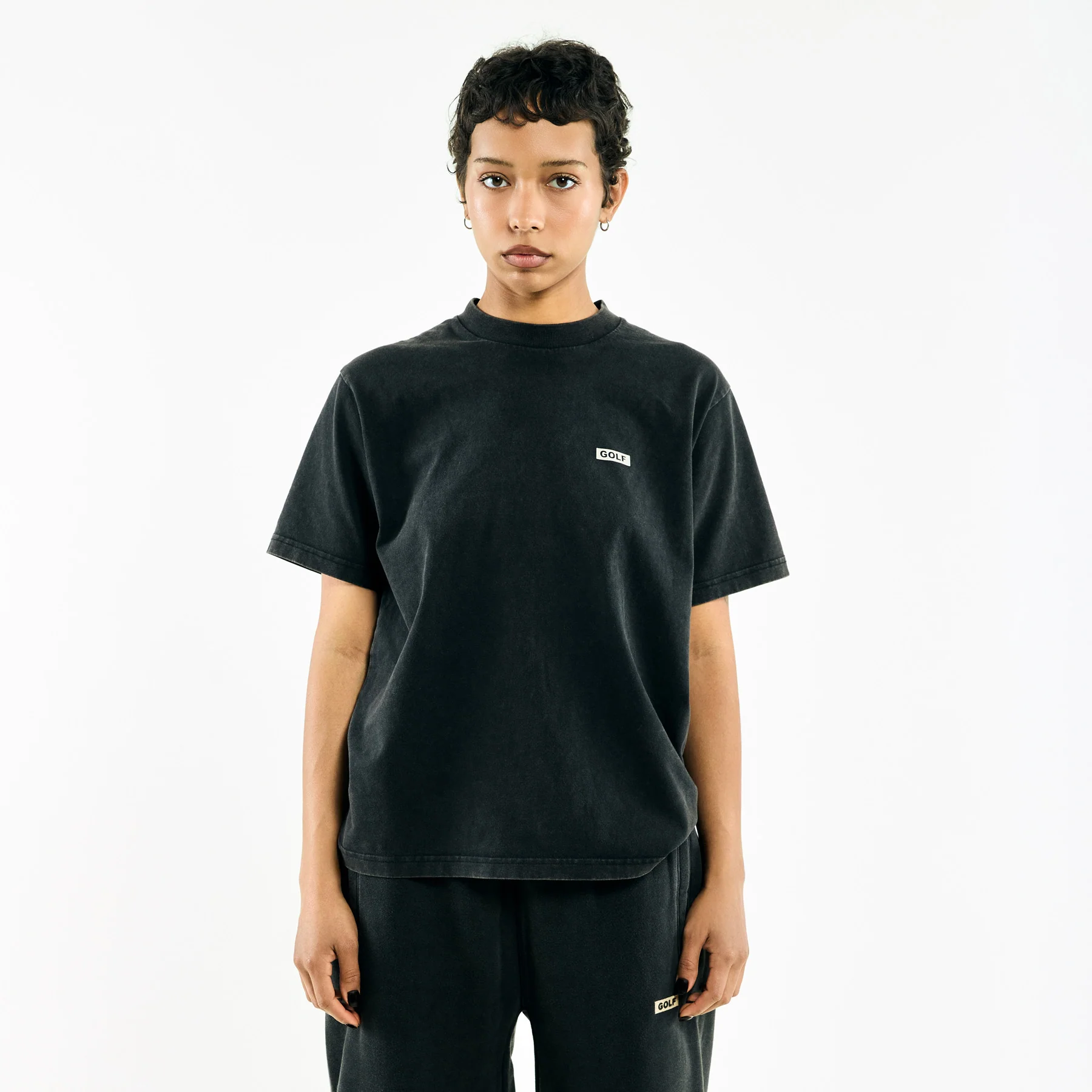 WASHED LOGO TEE by GOLF WANG - Image 12